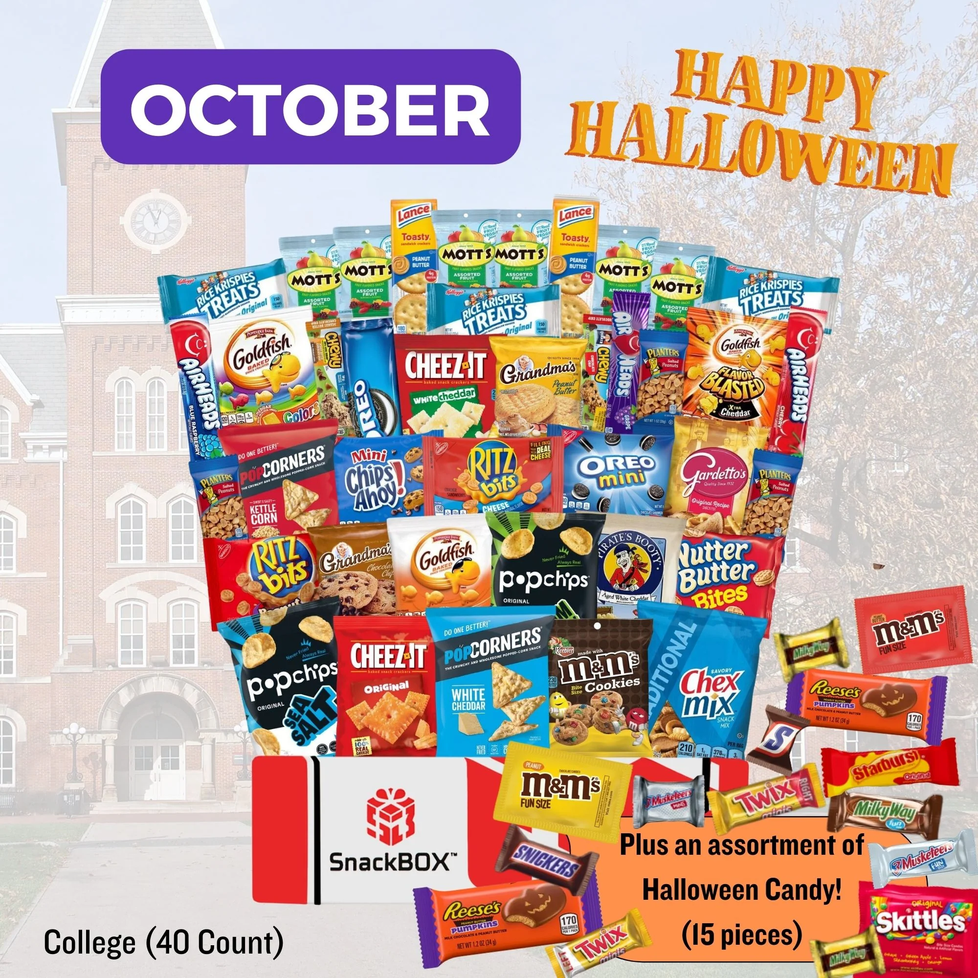 (2025/2026) Monthly College Student SnackBOX Care Package Subscription Program | Snacks Delivered each Month! | MD - Image 6