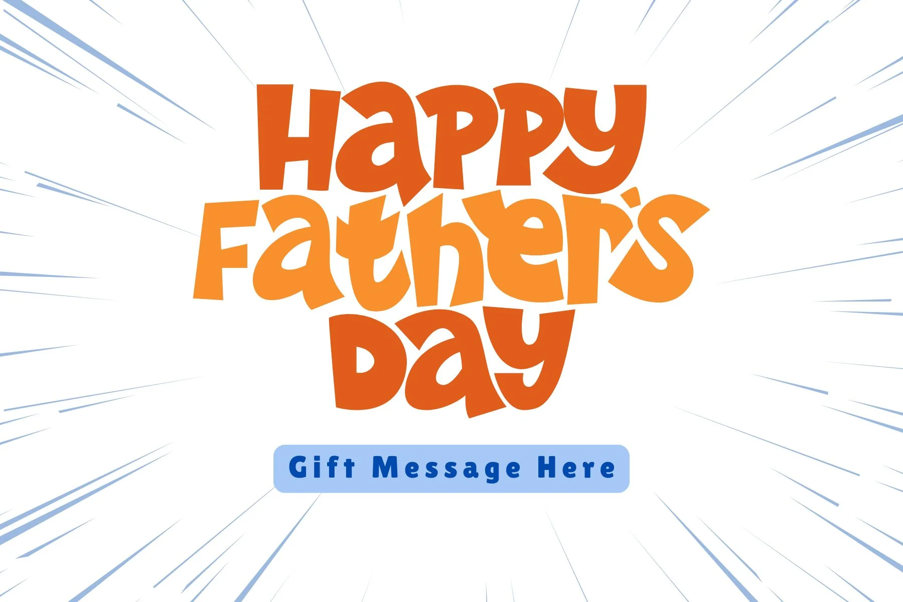 ADD ON ITEM | Father's Day Card