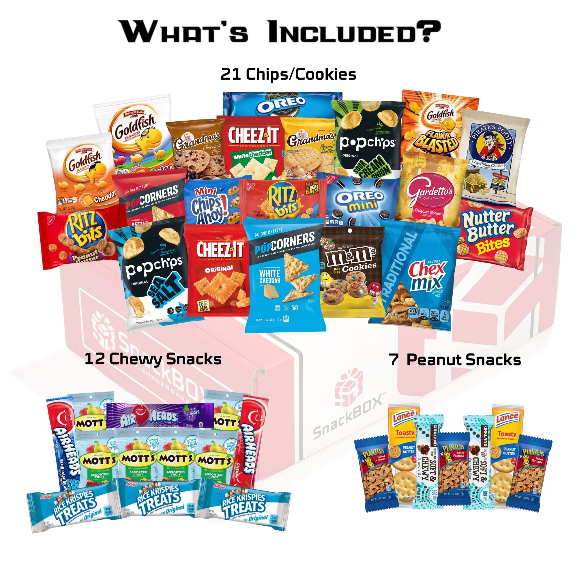 College Care Packages | Candies, Chips, and Cookies Assortment Care Package (50 Snacks) - Image 4