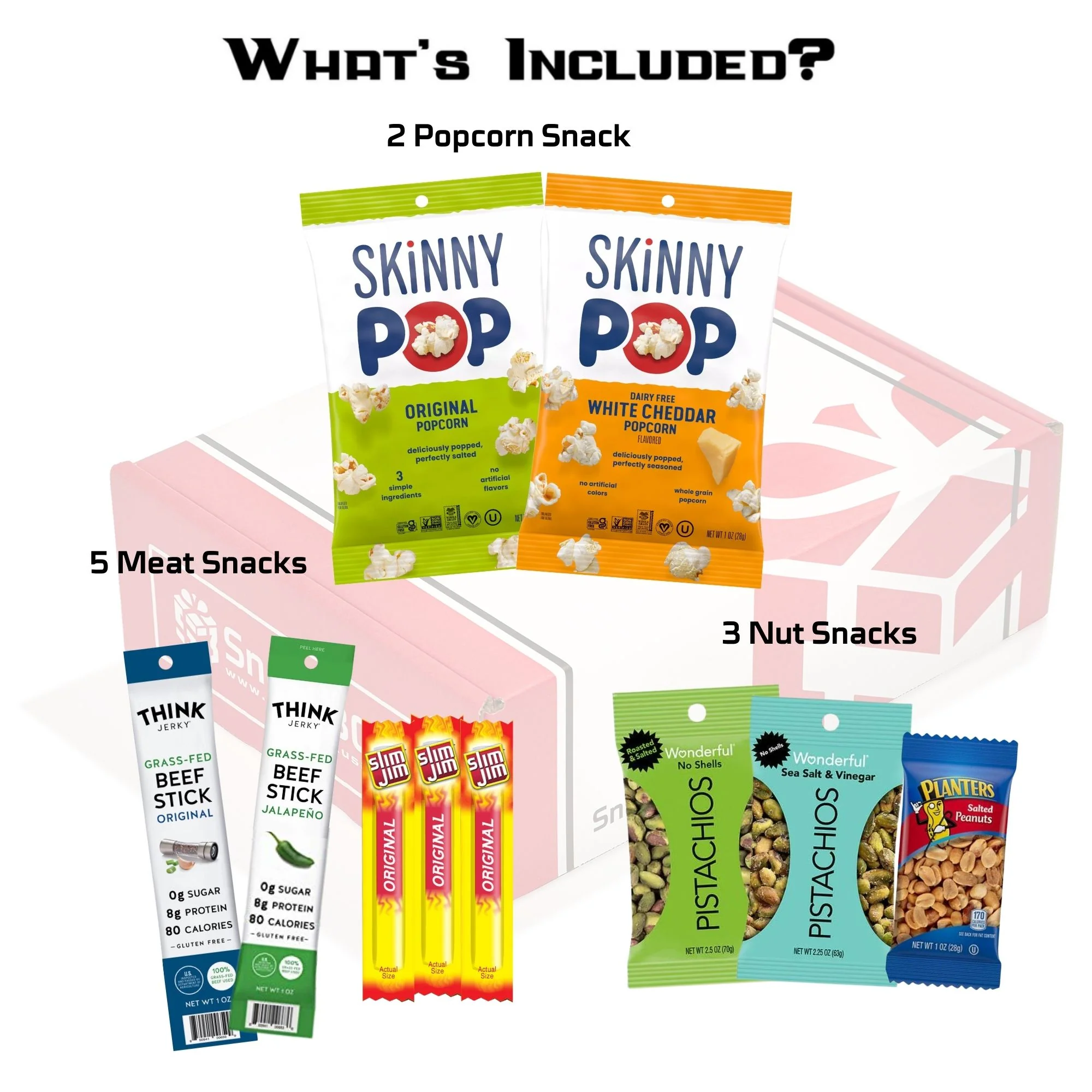 KETO Care Package Low Carb Snacks (10 Snacks) - Image 2