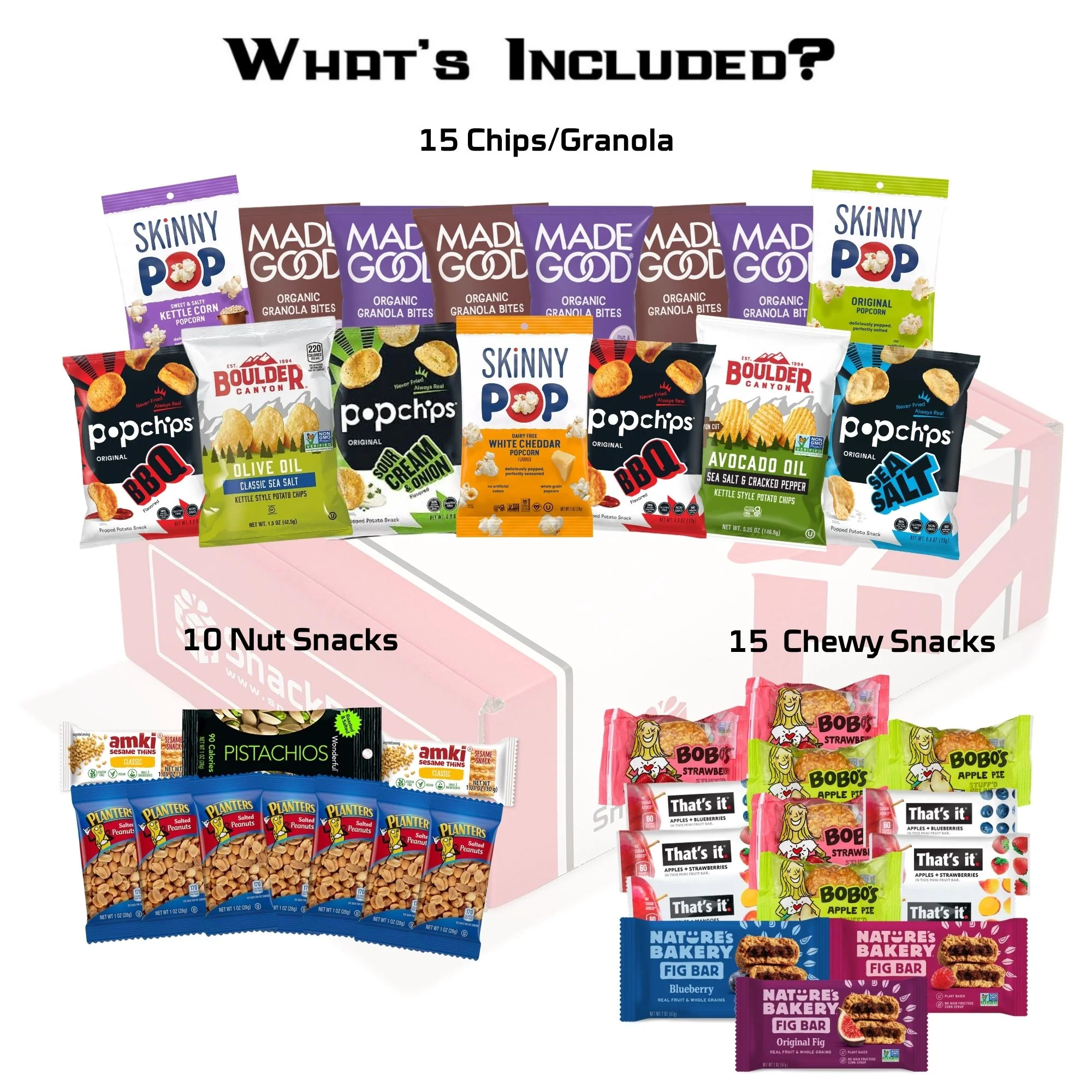 *VEGAN* Snack Assortment Care Package (40 Snacks) - Image 2