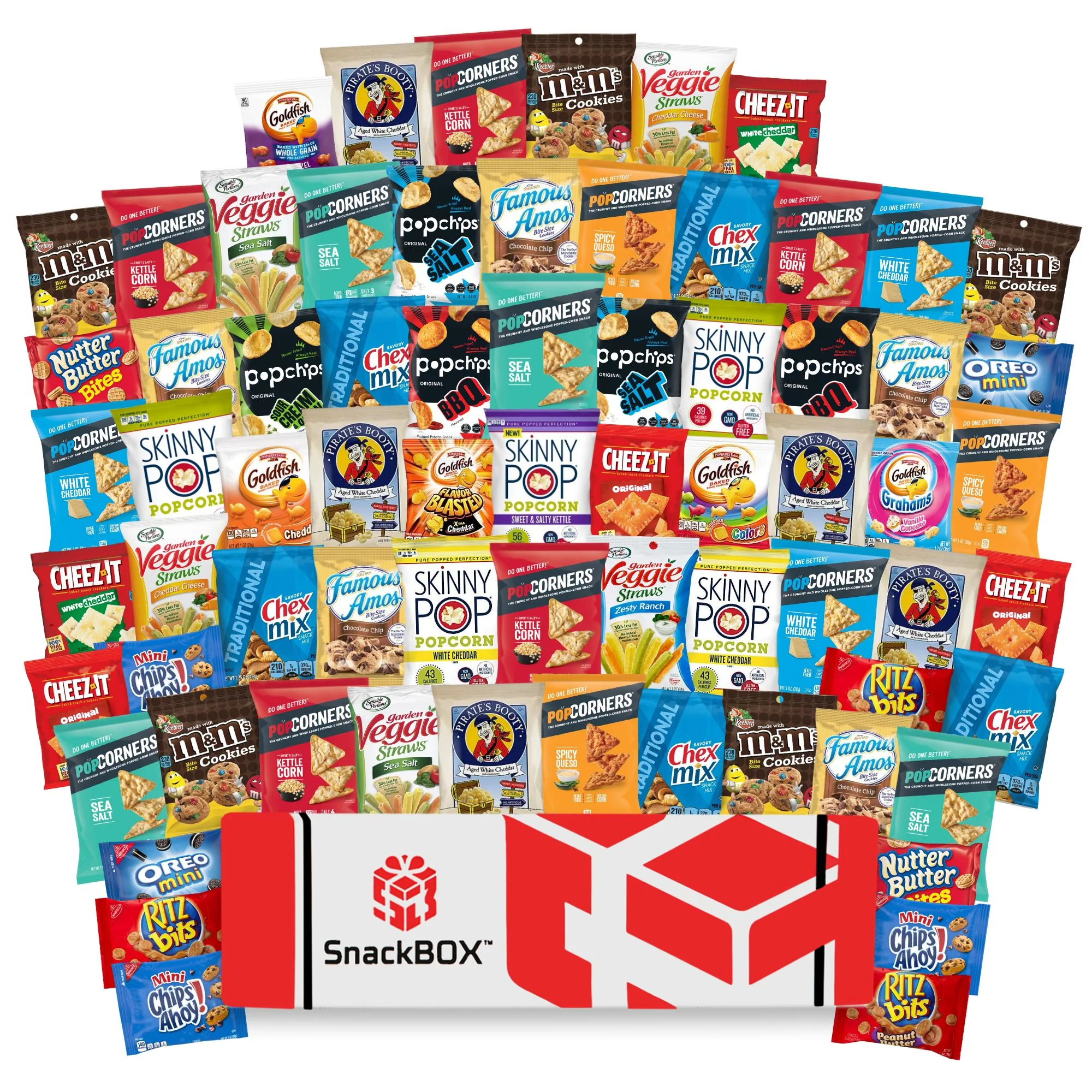 OFFICE CHIPS & COOKIES CATERING VARIETY CARE PACKAGE (100 Snacks) - Image 2