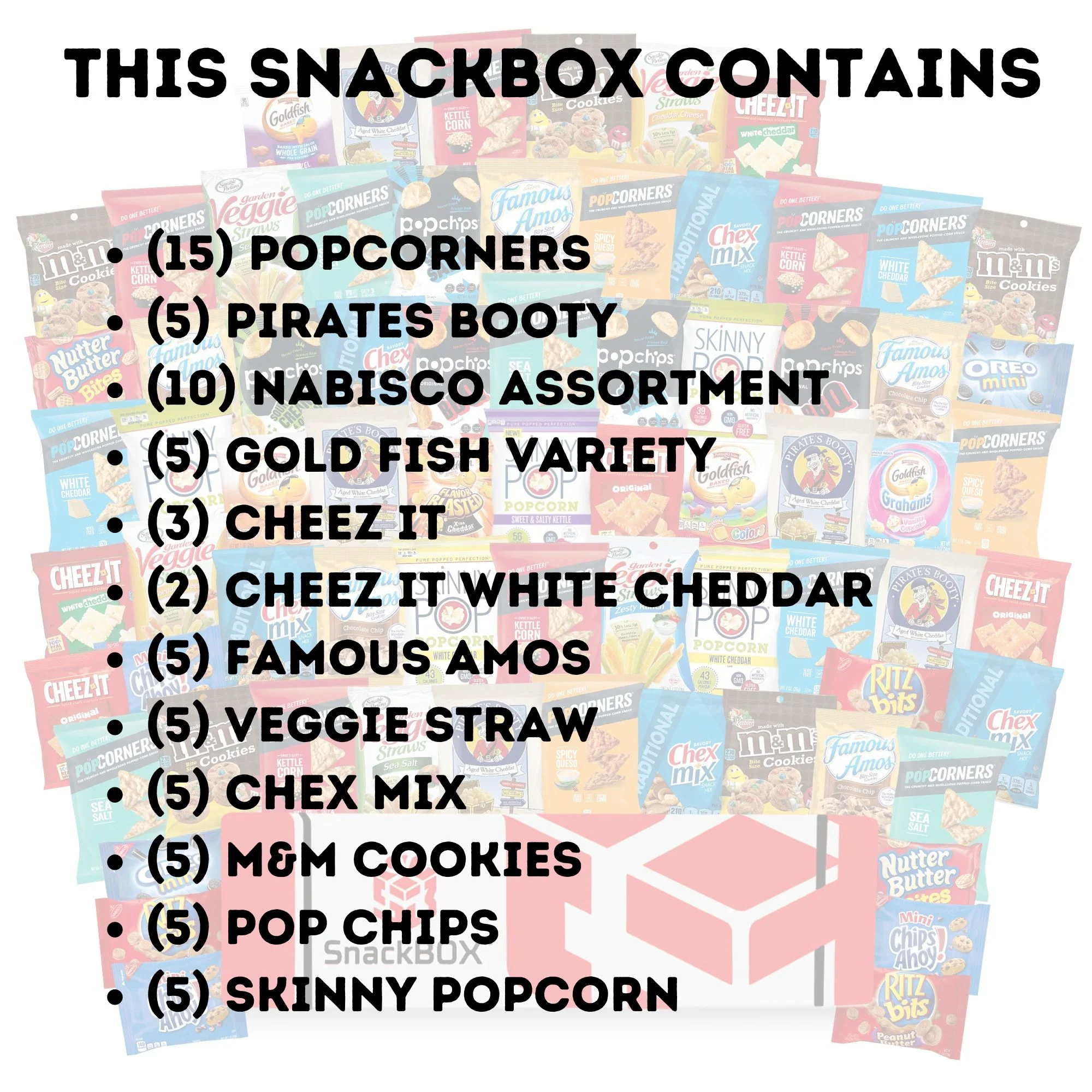 OFFICE CHIPS & COOKIES CATERING VARIETY CARE PACKAGE (100 Snacks) - Image 3